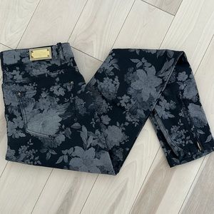 Zara premium floral jeans size 4